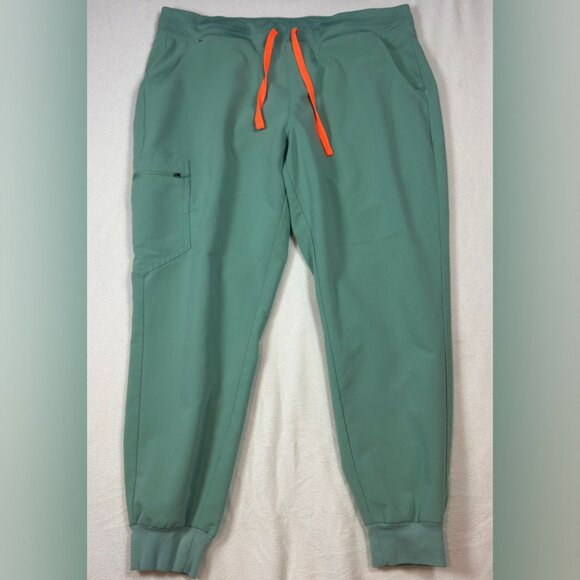 FIGS Technical Collection Zamora Jogger Scrub Pants XL Jade 1770 - Picture 2 of 6